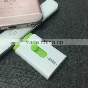 The Top Hot Selling 3 in 1 Otg Usb Drive for Apple Iphone 6s Usb Flash Drive Otg ,mobile Phone Usb Flash Drive thumbnail-2