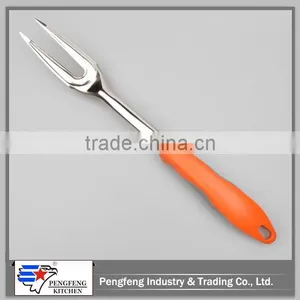 Two Teeth Stainless Steel Unique Meat Fork thumbnail-1