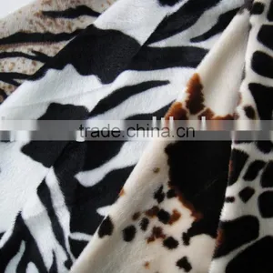 Printed Velboa: Polyester Warp Knitting Fabric thumbnail-1