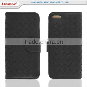 Unblackable Handmade Woven Patttern Leather Flip Cover Wallet Case for lg Zero g4 Stylus LG FLEX 2/VU 4 thumbnail-2