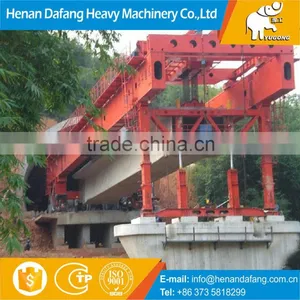 Stable Quality Concrete T Beam 32m Bridge Launcher for Tunnel,450t T Beam 32m Bridge Launcher With Hydraulic System thumbnail-1
