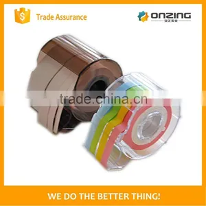 Mixed Colors Paper Roller Sticky Note Tape Dispenser thumbnail-2