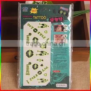 Luminous Tattoo Sticker Fluorescent for Kids thumbnail-2