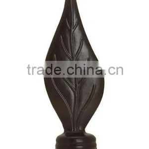Knife Leaves Curtain Pole Finials thumbnail-1