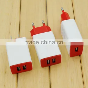 PNGXE 2016 New Mobile Phone Travel Charger 5v 2.1a US/EU Plug Usb Travel Charger thumbnail-2