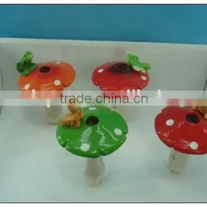 Factory Direct Sale Garden Decoration Ceramic Pottery Mushroom Plant Watering Spike thumbnail-1