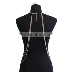Crystal Body Jewelry Multilayer Tassel Body Chain thumbnail-6