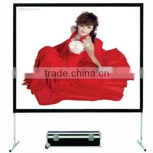 VICTORY Rear or Front Portable Fast Fold Screen,quick Fold Projection Screen thumbnail-1