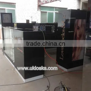 Easy Assemble Mall Hair Kiosk | Hair Extension Kiosk | Hair Salon Kiosk for Sale thumbnail-5