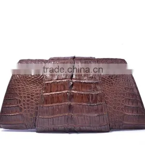 Genuine Crocodile Leather Handbag Handmade Women Purses Clutch Bag Wholesale thumbnail-2