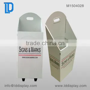 Paper Cardboard Trolley Display , Trolley Box Stand thumbnail-1