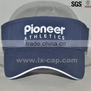 100% Cotton Sun Visor Cap thumbnail-1