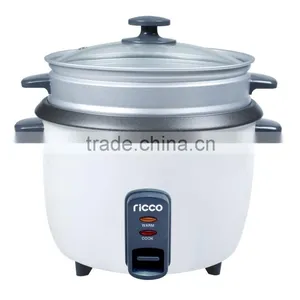 10 Cups Electric Drum Rice Cooker With Steam Tray thumbnail-1