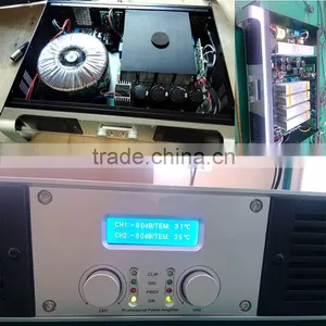 LCD-3000 Powavesound Power Amplifier LCD Series 1500W Amplifier Power Class h Power Amplifier thumbnail-2