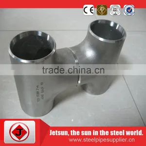 2016 High Quality Butt Welding Carbon Steel Equal Tee Sch40 thumbnail-6