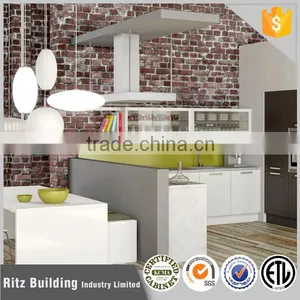 Free Design Kitchen Cabinet,High Glossy Lacquer Kitchen Cupboard Manufacturer thumbnail-1