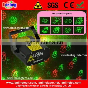 Mini Stage Laser Lighting With Christmas Patterns With Gift Box thumbnail-1