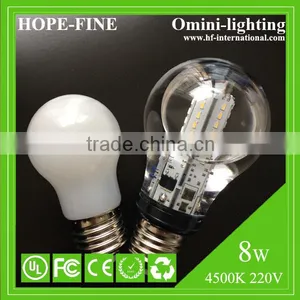 A15 A19 SERIES LIQUID COOLED LED BULB WITH TRANSPARENT AND MILKY COLOR thumbnail-1