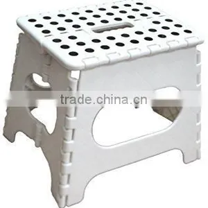 11'' Folding Step Stool Plastic Heavy Duty Foldable Non Slip Grip Home Office Kitchen thumbnail-4