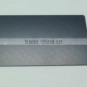 Fashion Matte Surface VIP Card Metal Card With Black Plating thumbnail-3
