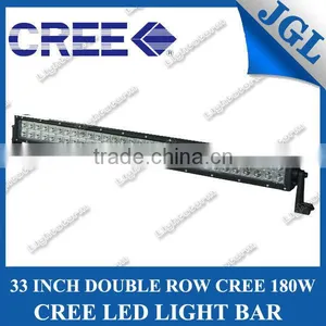 Top Selling 180w 9-32v All Vehicles Applicable 33'' off Road Light Bar Double Row 3watt Cree Led Driving Light Bar 12volt thumbnail-1