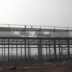 Light Design Steel Structure Office With Workshop thumbnail-1