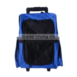 2 in 1 Pet Dog Travel Backpack Carrier and Trolley thumbnail-1