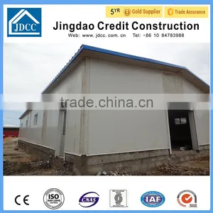 EPS/Glass Wool/PU/Rock Wool Panels Steel Structure Workshop Building thumbnail-1