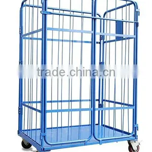 Roll Container Trolley With 2 or 4 Fixed/lockable Castors thumbnail-1