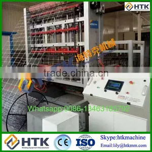 HTK Grassland Fence Automatic Weaving Machine/fixed Knot Field Fence Machine/ Cattle Fence Machine thumbnail-1