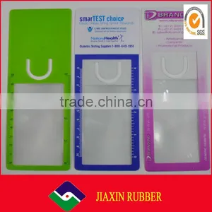 OEM Cute Promotional Silicone Plastic Metal Gift Bookmarks thumbnail-1