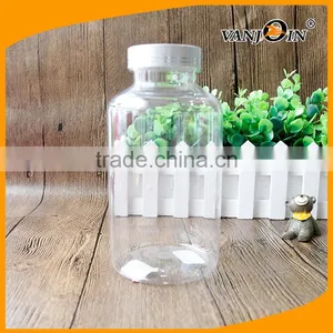 750ml PET Big Plastic Liquid Medicine Boston Bottle For Syrup thumbnail-1