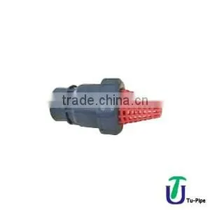 U-PVC Single Union Spring Foot Check Valve thumbnail-1