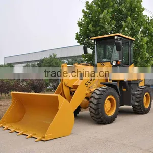 Hot Sale 2-ton Mini Wheel Loader With 1.1 Cube Meter Bucket thumbnail-1