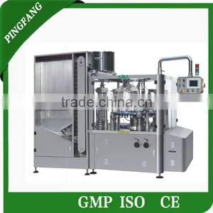 RGF-160 Fully Automatic Tube Filling Sealing Machine for Medicine, With 2 Filling Heads thumbnail-1