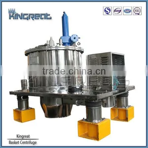 Small Copper Sulfate Crystals Dewatering Centrifuge thumbnail-2