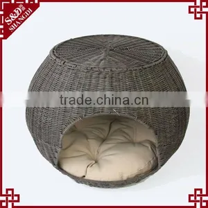 S&D China High Quality New Arrival Latest Design Cheap Rattan Cat House Dog House for Sale thumbnail-1