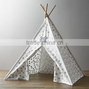 2016 Promotional Popular Lace Cat Bed House Cage Teepee Tipi Tent Wholesale Factory thumbnail-3