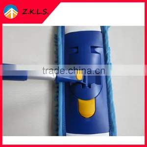 Scalable Long Handle Flat Floor Mop With Chenille Mop Head thumbnail-6