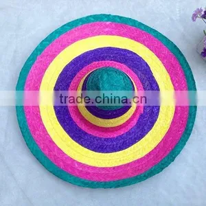 Hot Sale Custom Summer Mexico Straw Hat thumbnail-2