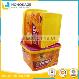 Injection Molded Plastic Boxes for Food With Cover , Disposable Dessert Cup thumbnail-1