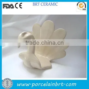 Hot Sale Ceramic Peacock Candle Holder thumbnail-1