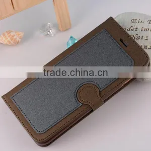 Hot Selling PU Leather Phone Case Wallet Phone Covers Flip Leather Holster for Iphone6 thumbnail-2