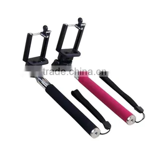 2015 Hot Selling Monopod Mini Cable Selfie Stick With Folding Clip Ready in Stock thumbnail-5