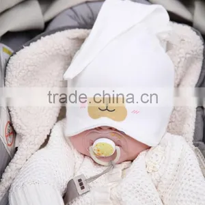 Child Sleep Hat Newborn Cap The Baby Kit Lens Cap Baby Cotton Cap thumbnail-2