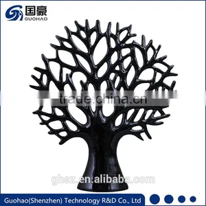 Red Resin Artificial Tree Without Leaves thumbnail-5