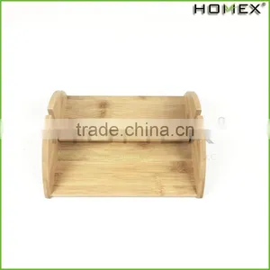 Bamboo Facial Tissue Holder /Napkin Dispenser Homex-BSCI thumbnail-1