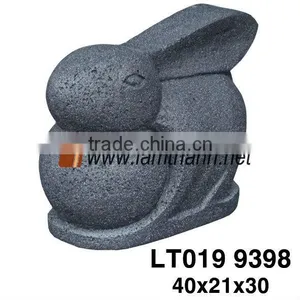 Lite Stone Rabbit Statue Garden Ornament Vietnam Wholesale thumbnail-1