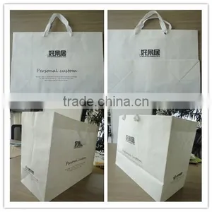 Customized Kraft Thread Paper Luxury Brands Paper Bag for Women thumbnail-1