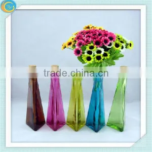 Blue Colored Glass Vases Wholesale thumbnail-1